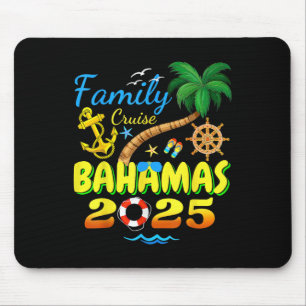 Bahamas Cruise 2025 Family Friends Group Vacation Mouse Pad
