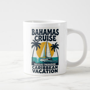 Bahamas Cruise Nassau Paradise Large Coffee Mug