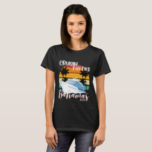 Bahamas Cruise sea 2025 Family Friend Group Travel T-Shirt
