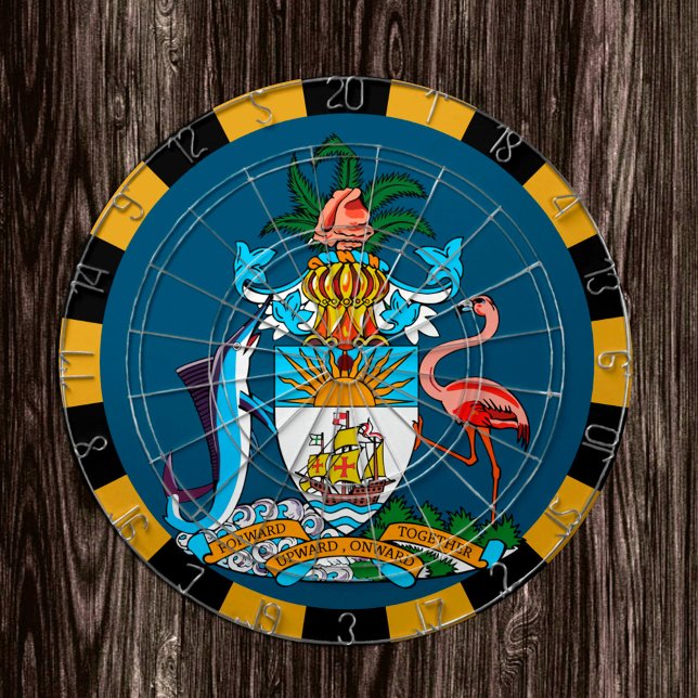 Bahamas Dartboard & Flag darts / game board (Creator Uploaded)