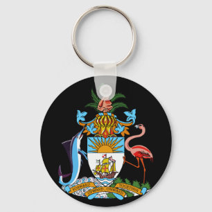 bahamas emblem key ring