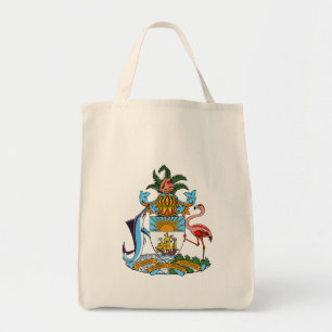 bahamas emblem tote bag