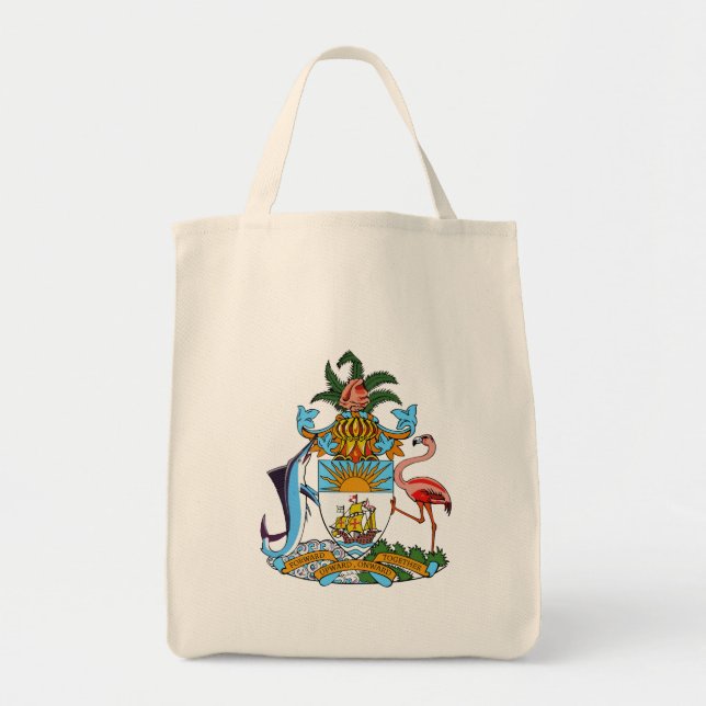 bahamas emblem tote bag (Front)