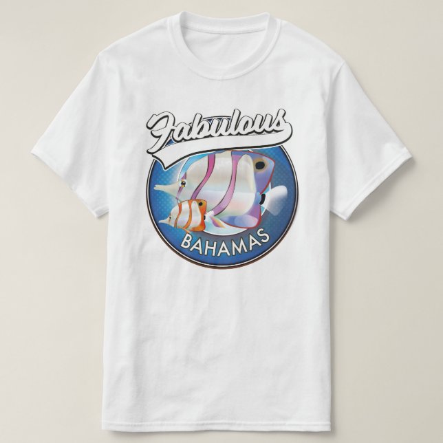 Bahamas fabulous logo  T-Shirt (Design Front)