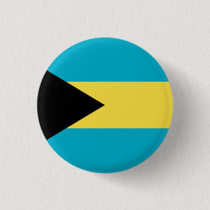 Bahamas Flag 3 Cm Round Badge