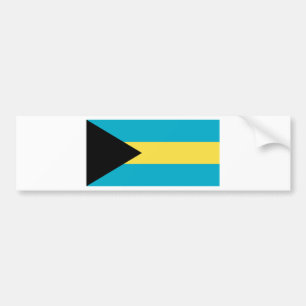 Bahamas Flag Bumper Sticker