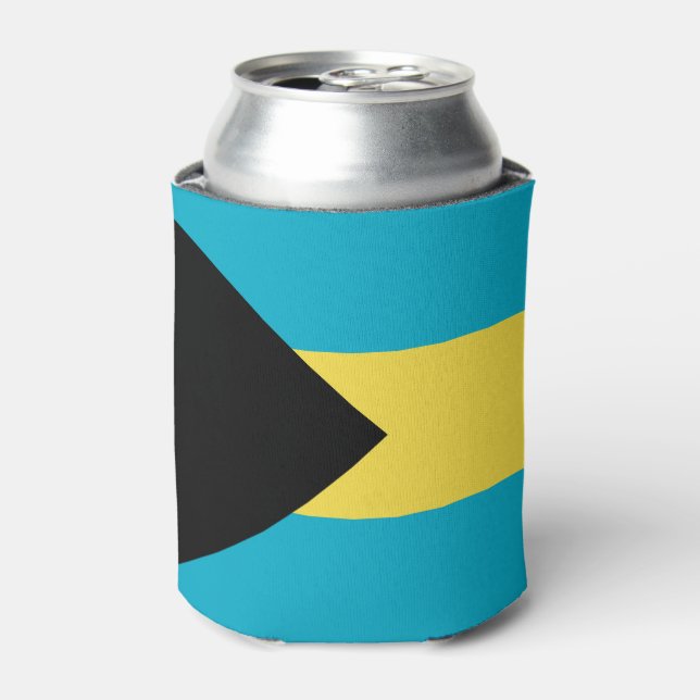 Bahamas flag can cooler (Can Front)