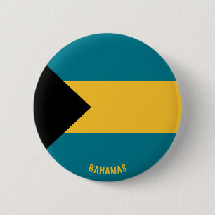 Bahamas Flag Charming Patriotic 6 Cm Round Badge