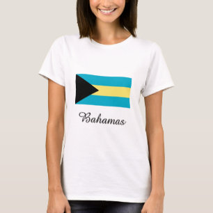 Bahamas Flag Design T-Shirt