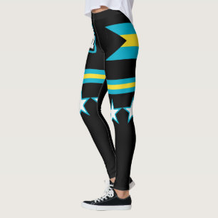 Bahamas Flag Leggings