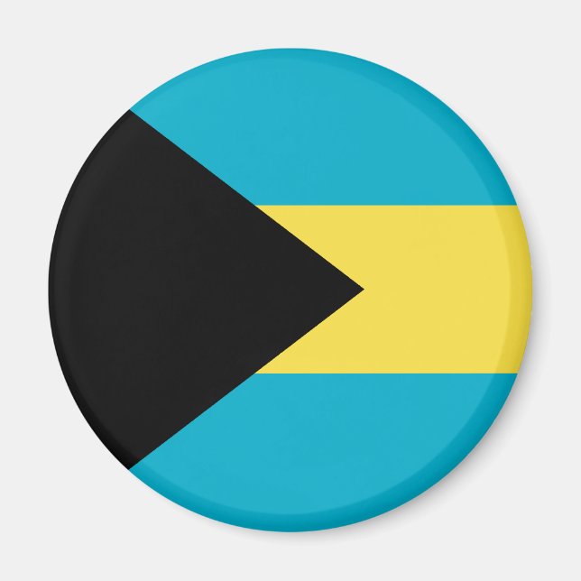 Bahamas Flag Magnet (Front)