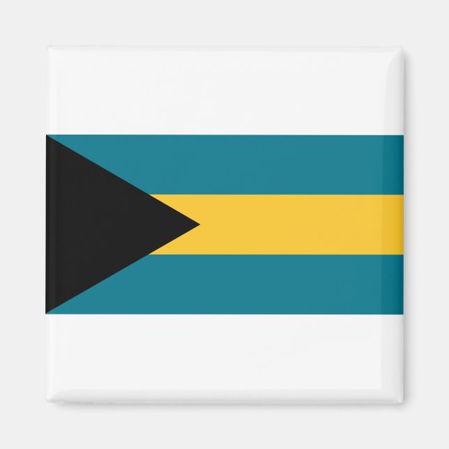 Bahamas Flag Magnet (Front)