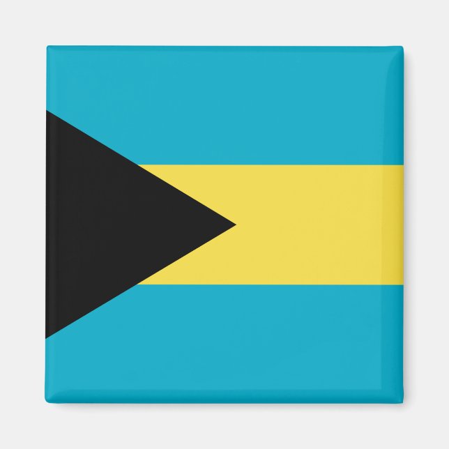 Bahamas Flag Magnet (Front)