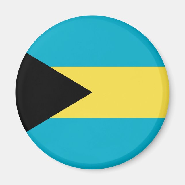 Bahamas Flag Magnet (Front)