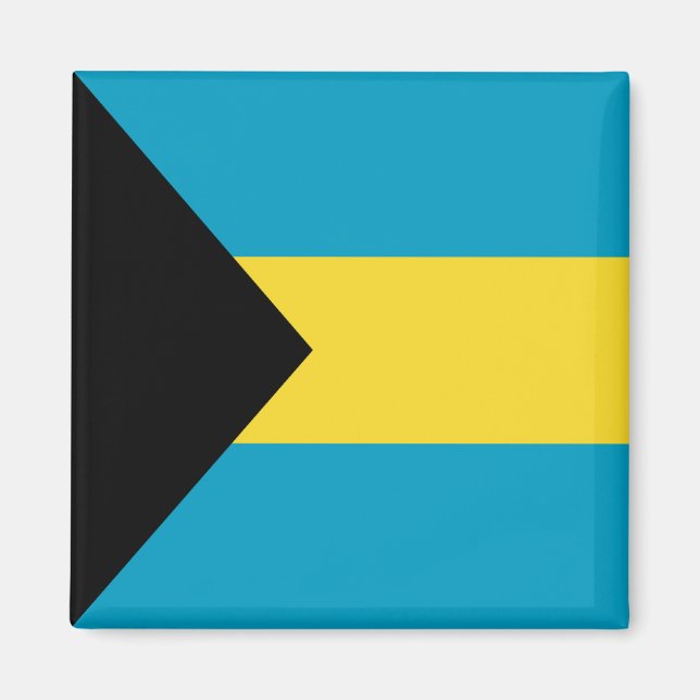 Bahamas Flag Magnet (Front)
