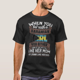 Bahamas Flag Proud Bahamians Men & Women 1 T-Shirt