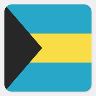 Bahamas Flag Sticker