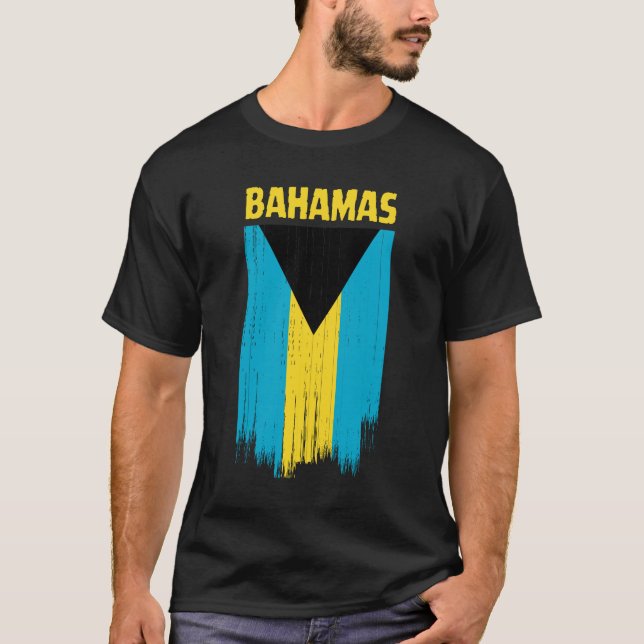 Bahamas Flag T-Shirt (Front)