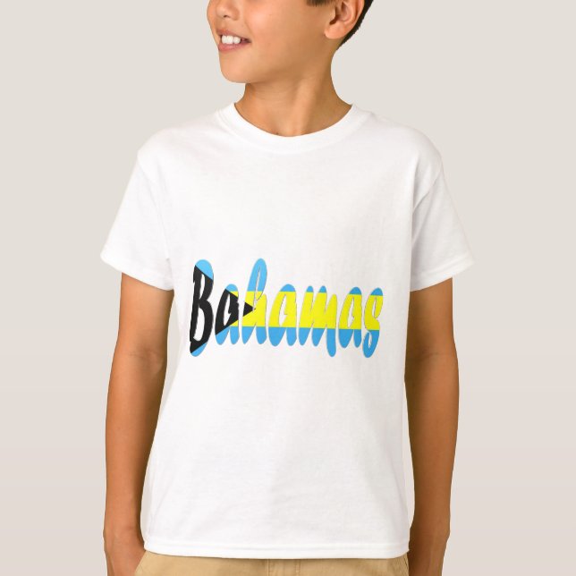 Bahamas Flag T-Shirt (Front)