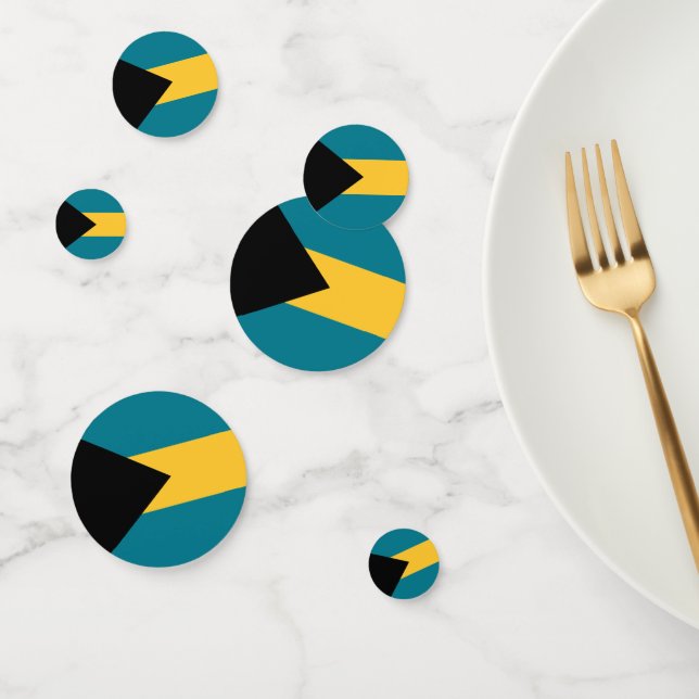 Bahamas flag Table Confetti (Group)