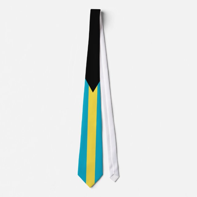 Bahamas Flag Tie (Front)