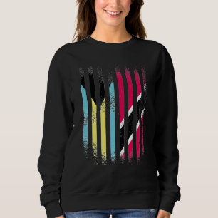 Bahamas Flag Trinidad&Tobago Grown Country Flags S Sweatshirt