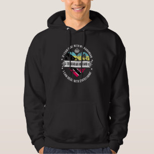 Bahamas Flag Trinidad&Tobago Grown  Husband Countr Hoodie
