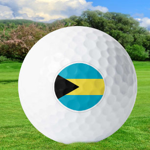 Bahamas Golf Balls, Bahamas Flag Golfers /Patriots Golf Balls