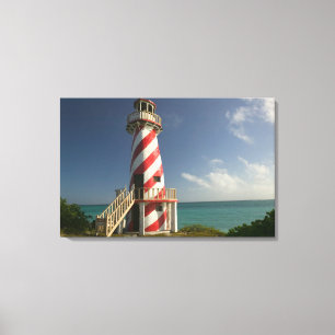 BAHAMAS, Grand Bahama Island, Eastern Side: Town Canvas Print