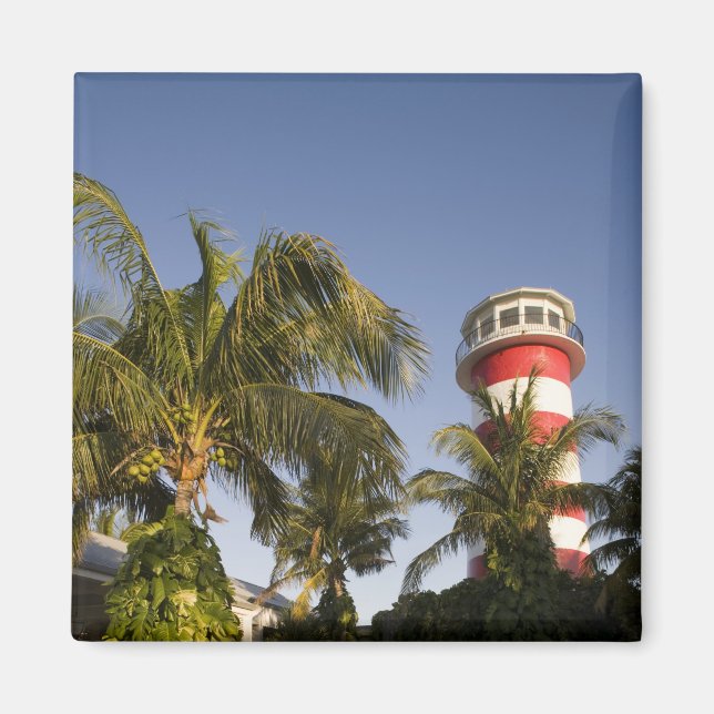 Bahamas, Grand Bahama Island, Freeport, Setting Magnet (Front)