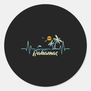 Bahamas Islands Souvenir Spring Break Bahamas Classic Round Sticker