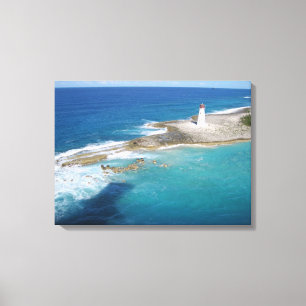 Bahamas Lighthouse Canvas Print