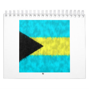 Bahamas Oil Painting Drawing Calendar