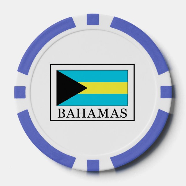 Bahamas Poker Chips (Front)