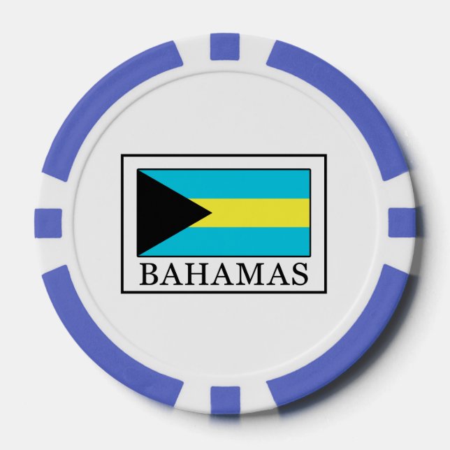 Bahamas Poker Chips (Front)
