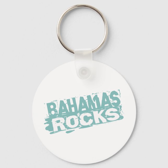 Bahamas Rocks Key Ring (Front)