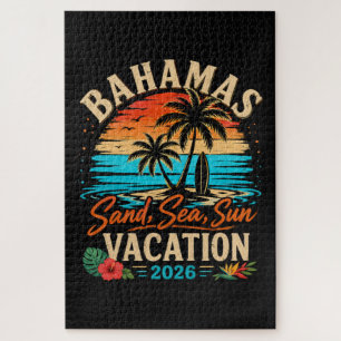 Bahamas Sand Sea Sun Vacation 2026 Jigsaw Puzzle