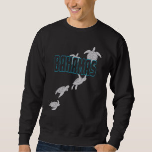 Bahamas Sea Turtles Scuba Diving with Turtles Sweatshirt