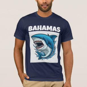 BAHAMAS SHARK FLORIDA T-SHIRTS T-SHIRT