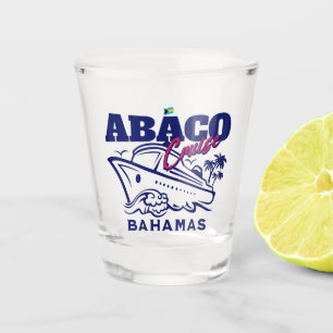 Bahamas Souvenir Gift : Abaco Bahamas Cruise Shot Glass