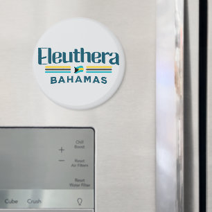 Bahamas Souvenir Gift : Eleuthera Bahamas Flag Magnet