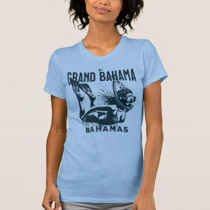 Bahamas Souvenir Gift : Grand Bahama Bahamas Dive T-Shirt