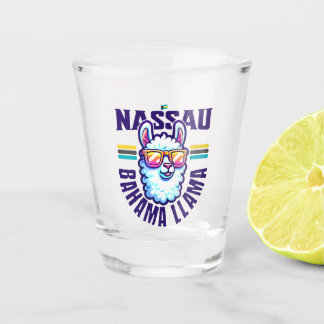 Bahamas Souvenir Gift: Nassau Bahamas Bahama Llama Shot Glass