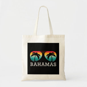 Bahamas Souvenir Retro Sunset Trip Summer Vacation Tote Bag
