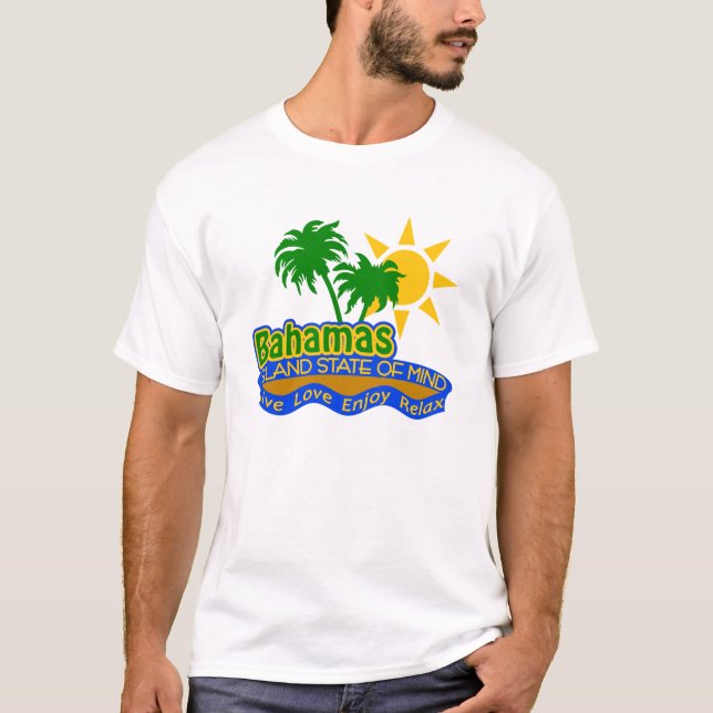 Bahamas State of Mind shirt - choose style & (Front)