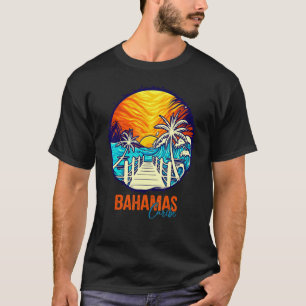 Bahamas Sunset Matching Vacation Friends Family Gr T-Shirt