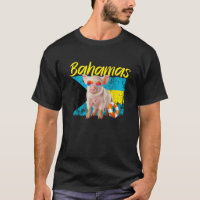 Bahamas Swimming Pig Summer Vacation Beach Souveni