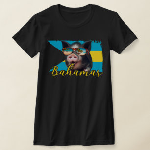 Bahamas Swimming Pigs - Exuma Pig Beach Adventure T-Shirt