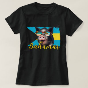 Bahamas Swimming Pigs - Exuma Pig Beach Adventure T-Shirt