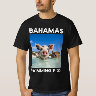 Bahamas Swimming Pigs Exuma T-Shirt